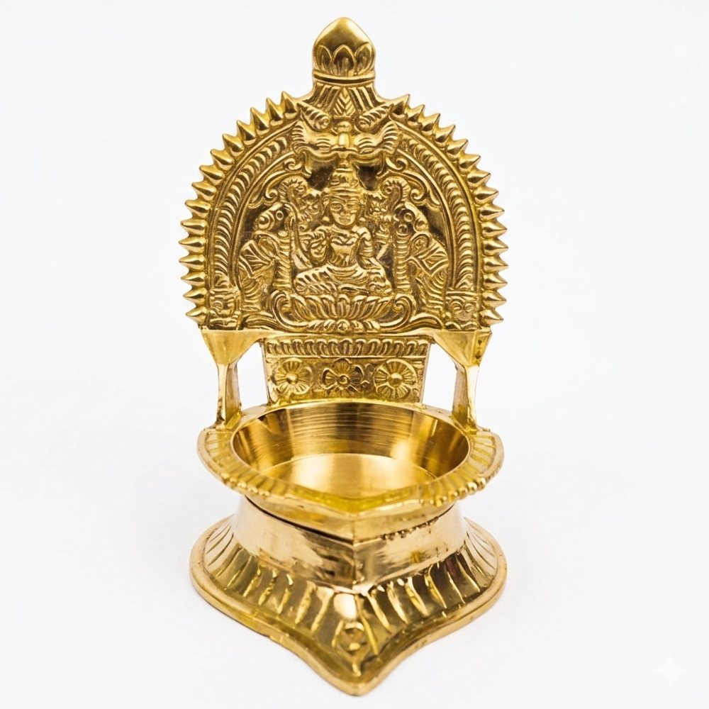 Brass kamakshi vilakku